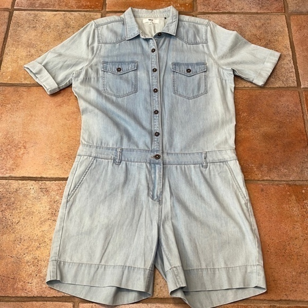MKT CHAMBRAY ROMPER